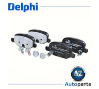 DELPHI LP2761 Brake Pad Set Rear Replacement Fits Fiat Panda Panda Van