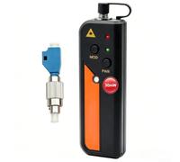 for fibre for optic Cable Tester 30mW for vfl Pen Visual Fault Locator with Adapters for FTTH Network Maintenance Continuous for flash Mode(A)