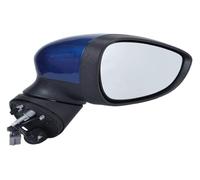 For Fiesta for MK7 2013-2017 Blue Right Side Electric Wing Mirror Assembly Complete Rearview Mirror Replacement