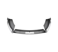 For Fiesta ST MK6 2012-2017 Ront Bumper Spoiler Lip Gloss Black/Carbon Fiber Look Lower Splitter Protector Blade Kit Front Spoilers(Carbon Look)