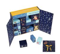 For Filling: Reusable Colorful Boxes, Fill 24 Pieces Advent Calendars Yourself, Christmas Calendar Box
