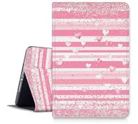 for Fire Hd 10 Tablet Case 11th/13th Generation 2021/2023 Release,Hybrid Slim Multi-Angles Stand Cover for Kindle Fire HD 10 Plus 11th Gen,Auto Wake/Sleep-Pink Heart Strip yyyy