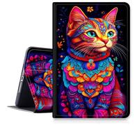 for Fire Hd 10 Tablet Case 13th/11th Generation 2023/2021 Release,Hybrid Slim Multi-Angles Stand Cover for Kindle Fire HD 10 Plus 13th Gen,Auto Wake/Sleep-Lucky Cat