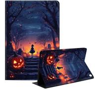 for Fire HD 10 Tablet Case for Kindle Fire HD 10/10 Plus 13th/11th Gen 2023/2021, Slim PU Leather Stand Cover with Auto Wake/Sleep, Multi-Angle Viewing & Shockproof, Dark Forest Girl