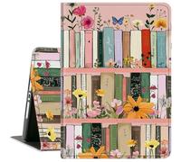 for Fire HD 8 & 8 Plus Tablet (12th/10th Generation, 2022/2020 Release) Case, Slim Cover Case with Auto-Wake/Sleep for Kindle Fire HD 8,Pink Bookshelf