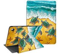 for Fire Max 11 Case 13th Generation 2023 Release 11 inch 360 Degree Rotating Stand Protective Smart Cover with Auto Wake Sleep Tablet Case - Baby Turtles