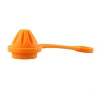 For First Stage DIN to For Yoke Adapter Scuba Diving Dust Cap, Rubber Seal to Keep Dirt and Water Out, Easy to Use (Orange)