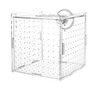 for Fish Tank Breeding: Transparent for Compact Construction Nursery, Small Fish Separator Unit, Egg Hatching Housing, Organized Aquatic Management Accessory |