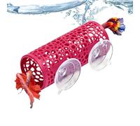 for Fish Tank - Hollow Tube with Shelter, Hammock and Cave - Habitat for Bettas Resting Shelter, for Crayfish, Aquatic Pets, Home,