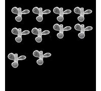 For Fishing Lure Propellers 10PC Set for Wobbling Baits Compatible with Multi Section For Fishing Lures