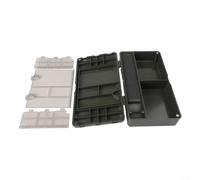 For Fishing Tackle Box Magnetic Carp Style with 10 Rig Pins for Secure Storage of Hooklink Material and Rig Tools with Convenient Leader Line Storage