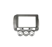 For FIT For CITY For JAZZ 2004-2006 Car DVD Fascia Multimedia 2 Din MP3 MP5 Video Audio Stereo Panel Frame Cables Harnes Car Radio Fascia(LHD Frame A)