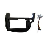 For FIT For JAZZ 2008-2013 10.1 Inch Car Radio Stereo Android MP5 Player 2 Din Head Unit Fascia Panel Frame Dash Cover POMPOMPUR(Right Frame Cable)