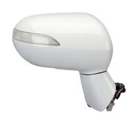 For Fit For Jazz For City GD1 GD3 GD6 GD8 Side Rearview Mirror Assembly Side Mirror Assembly(White R)