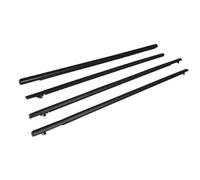 for FIT for Jazz GEN3 2015-2019 4PCS Car Outer Window Rubber Weatherstrip Waterproof Strip Sealing Belt Moulding Trim