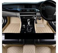 For Fit For Jazz GK3 4 5 6 7 2014~2020 Car Floor Mats Carpet Mat Luxury Leather Rug Interior Parts Car Floor Mat(RHD Beige)