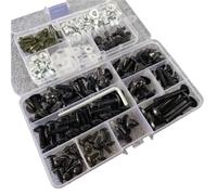 For Fit For SX 50 SRV850 For Aprilia APRC RR-FACTORY CONCEPT Bodywork Screw Motorcycle Fairing Bolts Kit Screw Assortment(Black)