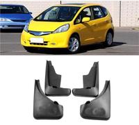 For Fit Jazz 2009 2010 2011 2012 2013 2nd 2 Gen 4 PCS Car Fender Mud Flaps Guard Splash Flap Mudguards Accessories(Fit Facelift Model)