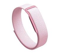 for Fitbit Ace 3 Band Replacement, Breathable Nylon Woven Strap for Fitbit Ace 3, Lightweight Adjustable Sport Wristband with Secure Loop Clasp (Pink)