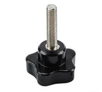 For Five Star Head Clamping Knob Thumb Screw for M5 Thread Applications in Metalworking and Fabrication (25x5x40mm)