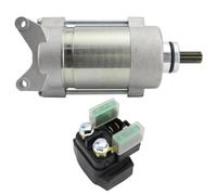 For FJR1300 For FJR1300A For FJR1300AS 1298cc 2001-2007 Motorcycle Starter With Relay 5JW-81890-00 1MC-81890-00 1MC-81890-01 18765 Starter Motor