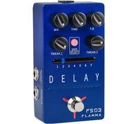 For FLAMMA FS03 Guitar Delay Pedal Stereo Digital Delay Guitar Effects Pedal with Looper 6 Effects Storable Preset Tap Tempo Trail On True Bypass