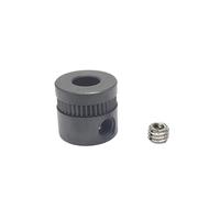 For Flash-forge Universal Filament Drive Gear Standard Hardened Steel Durable The Part of Feeder Assembly for FDM 3d Printer(Hardened Gear)