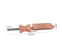for flashforge AD5X Nozzle Assembly 0.25mm High Temp for flashforge(0.8mm) | 0.25mm tip size, for ideal for miniatures, high temp resistant up to for 300c, stainless steel body