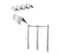 for flavorizer Bars Set for Weber for spirit E310 S310 for | Fits for spirit II for 300 series, front control panel only, easy install, restores even heating performance