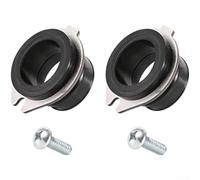 For Flex Coupler 75499 Waste Disposal Replacement for For Insinkerator Anti Vibration Tailpipe Featuring Rubber Seal and Rust Resistant Stainless Steel Screws (2pcs)