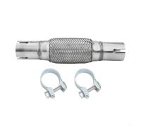 for flex Pipe 73.5mm OD Reduces Turbo Stress Vibration for | 150mm flexible section, corrugated forming tech, smooth airflow, low back pressure, high flow efficiency