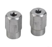 for flex Shaft Driver Cap/Rotary Tool Drive Nut/Part 2610916116 Replacement/Metal Adaptor For Dremel/Flexible Shaft Connector/Drive Nut 225 Accessory(2 pcs)