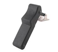 For Flexible Door Draw Latch Lock 38 Inch Soft Rubber Overcenter C710 Black