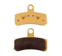 For FLSTC Heritage Softail Classic 2008-2013 FLSTFB Fat Boy Lo Softail 2010-13 Motorcycle Front And Rear Brake Pads Semi-Metallic(Front)