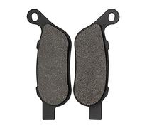 For FLSTF Fat Boy FLSTN Soft Deluxe 2008-2014 FXDB Street Bob FXDL Low Rider 2008-2017 Motorcycle Semi Metallic Front And Rear Brake Pads(Rear)