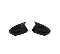 For Fluence For Megane For MK3 2009 2010 2011 2012 2013 Pair Side Wing Mirror Cover Add On Glossy Black Door Cap Wing Mirror Cover