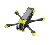 For FlyFishRC for Volador VX3 .5 O4 FPV Frame 3inch 3.5inch Compatible with for DJI Air Unit For RC Freestyle Quadcopter Kit(VX3 O4 Yellow)