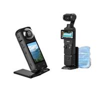 For Flymile Magnetic Mount Stand for Insta360 X5/X4/Ace Pro2/Action 5/Pocket 3/Gopro for Camera for Accessorise Magnet Steering Bracket