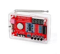 For FM Radio Soldering Kit with Circuit Board and LCD Display for Practical Electronics Education and STEM Experimentation (B)