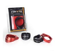 For FMFXTR Bike Seat Post Clamp in Aluminum Alloy Compatible with 31 8mm and 34 9mm Seat Posts Fits 27 2 28 6 30 4 31 8mm Seat Tubes Secure and Lightweight Design (Black2 34.9)