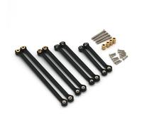 For FMS For Fire For Eazyrc For Thunder 1/18 Metal Tie Rods Set Remote Control Car Tracked Vehicles Parts And Accessories Upgrades Replacements RC Car Accessories(Black)