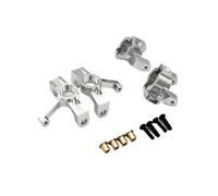 For FMS For Rochobby 1941MB Willis Climber 1/6 Metal Steering Cup C For Seat RC Car Upgrade Accessories Replace Modify Parts RC Car Steering Knuckle(Silver)