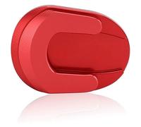 For FO&RZA 300 2017-2019 Side Stand Enlarger Motorcycle CNC Side Stand Enlarge Extension Kickstand Motorcycle Stand Pad Plate(Red)
