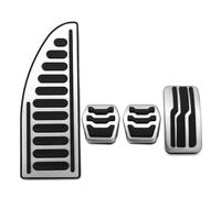 For Focus 2 3 4 MK2 MK3 MK4 2005 2006 2007 2008 2009-2017 AT MT Car Interior Gas Fuel Pedal Brake Pedals Cover Brake Clutch Pedal Pad Cover(4 pieces MT with rest)