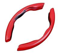 For Focus 2012 2013 2017 2015-2018 carbon Fiber Segmented Steering Wheel Protective Cover Anti-slip Breathable Auto Parts Steering Wheel Covers( B)