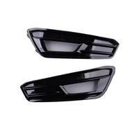 For Focus ST 2015 2016 2017 2018 Car Front Bumper Fog Light Lamp Cover Bezel Grille Frame Grilles Car Bumper Radiator Grilles
