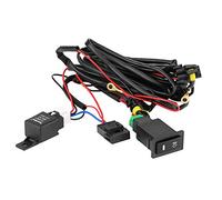for Fog Light Switch - Fog Light Switch Wiring Kit,12V Universal Car Led Fog Light On/Off Switch Wiring Harness Relay Kit