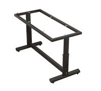 for Folding Tables, Stand up Desk Frame Height Adjustable Table Legs Sit(Black,45 * 75cm/17.7 * 29.5in)
