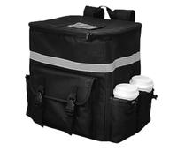 for Food Delivery - Pizza Delivery Bag, Snack Backpack | Shoulder Pizza Takeaway Bag, Portable Takeaway Box, Large Capacity, Thickened Insulated Bag, Double buckle, verwijzen naar de beschrijving