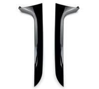 For For A6 For C7 Travel Edition Allroad 2012-2018 2Pcs Car Rear Window Side Spoiler Rear Canard Splitter Car Rear Spoilers(Gloss Black)
